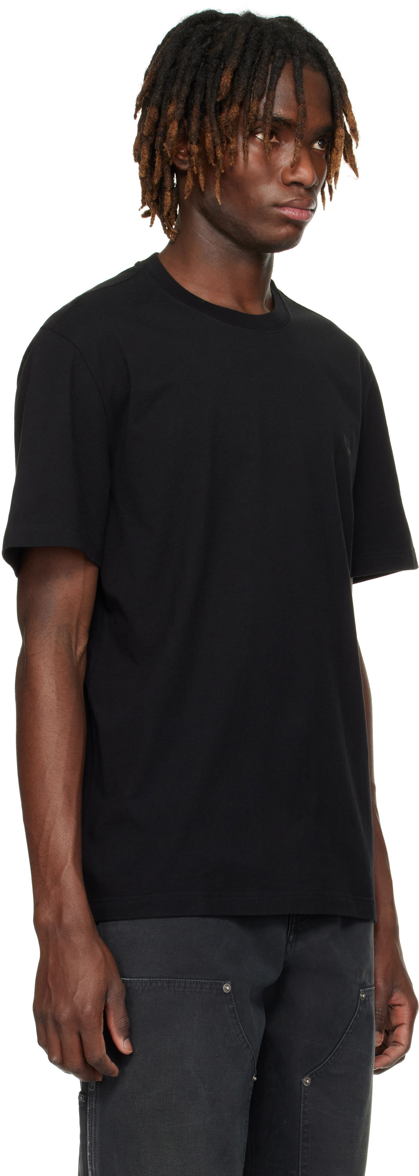 T-shirt Golden Goose Small Star Chest Logo Tee Svart | GMP01220-P000593-90100, 1