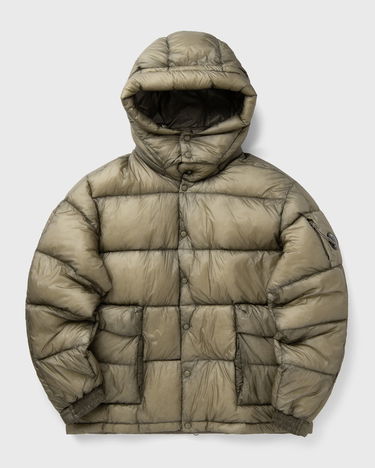 Pufferjacka C.P. Company Hooded Puffer Jacket Grön | 19CMOW191A110416A-356, 0