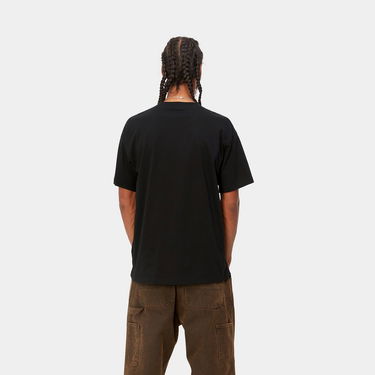 T-shirt Carhartt WIP Ollie Mac Icy Lake T-Shirt Svart | I032408_89_XX, 2