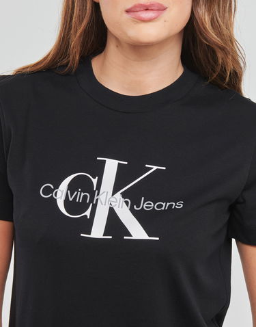 T-shirt CALVIN KLEIN CORE MONOGRAM REGULAR TEE Svart | J20J219142-BEH, 4