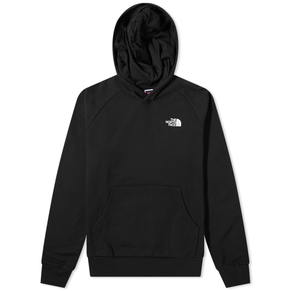 Sweatshirt The North Face Raglan Redbox Popover Svart | NF0A2ZWUKY4, 0