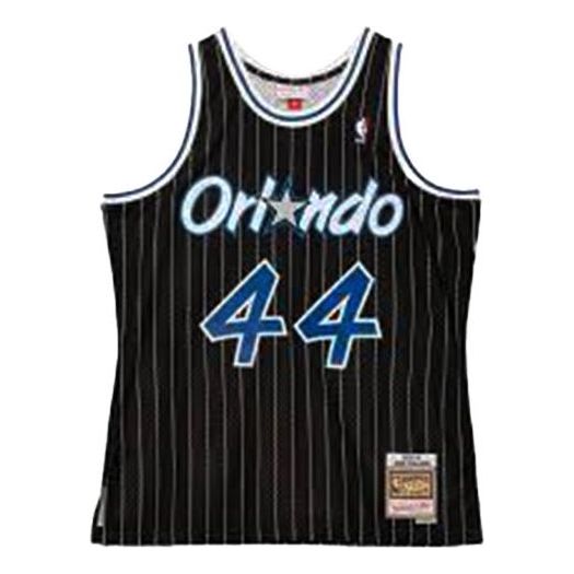 Jersey Mitchell & Ness Orlando Magic Pinstripe Basketball Jersey Svart | SMJYGS20050-OMABLCK09JWI, 0