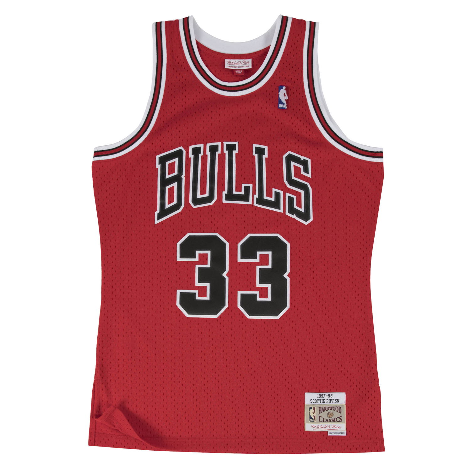Jersey Mitchell & Ness Chicago Bulls Scottie Pippen Swingman Jersey Röd | SMJYGS18153-CBUSCAR97SPI, 0