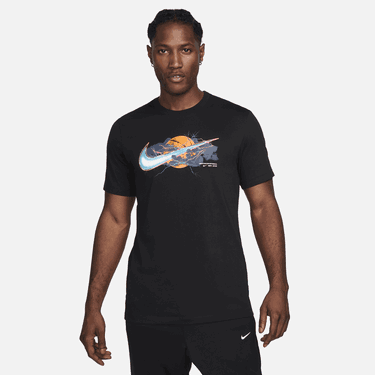 T-shirt Nike Swoosh Svart | FN0817-010, 0