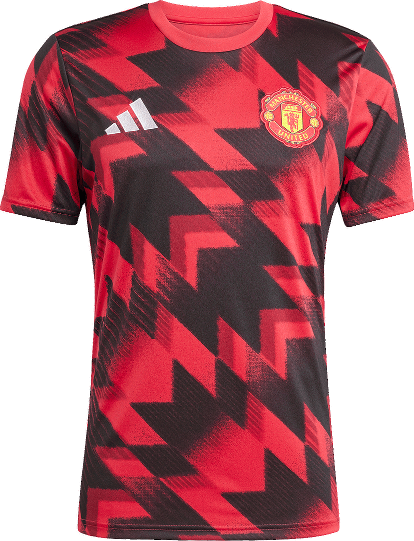 T-shirt adidas Originals Manchester United Pre-Match Jersey Röd | jp3233