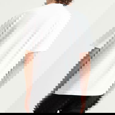 T-shirt Jacquemus Jacquemus Grosgrain Logo T-Shirt, Size Large Vit | 25HTSM00133AJ00226-100, 3