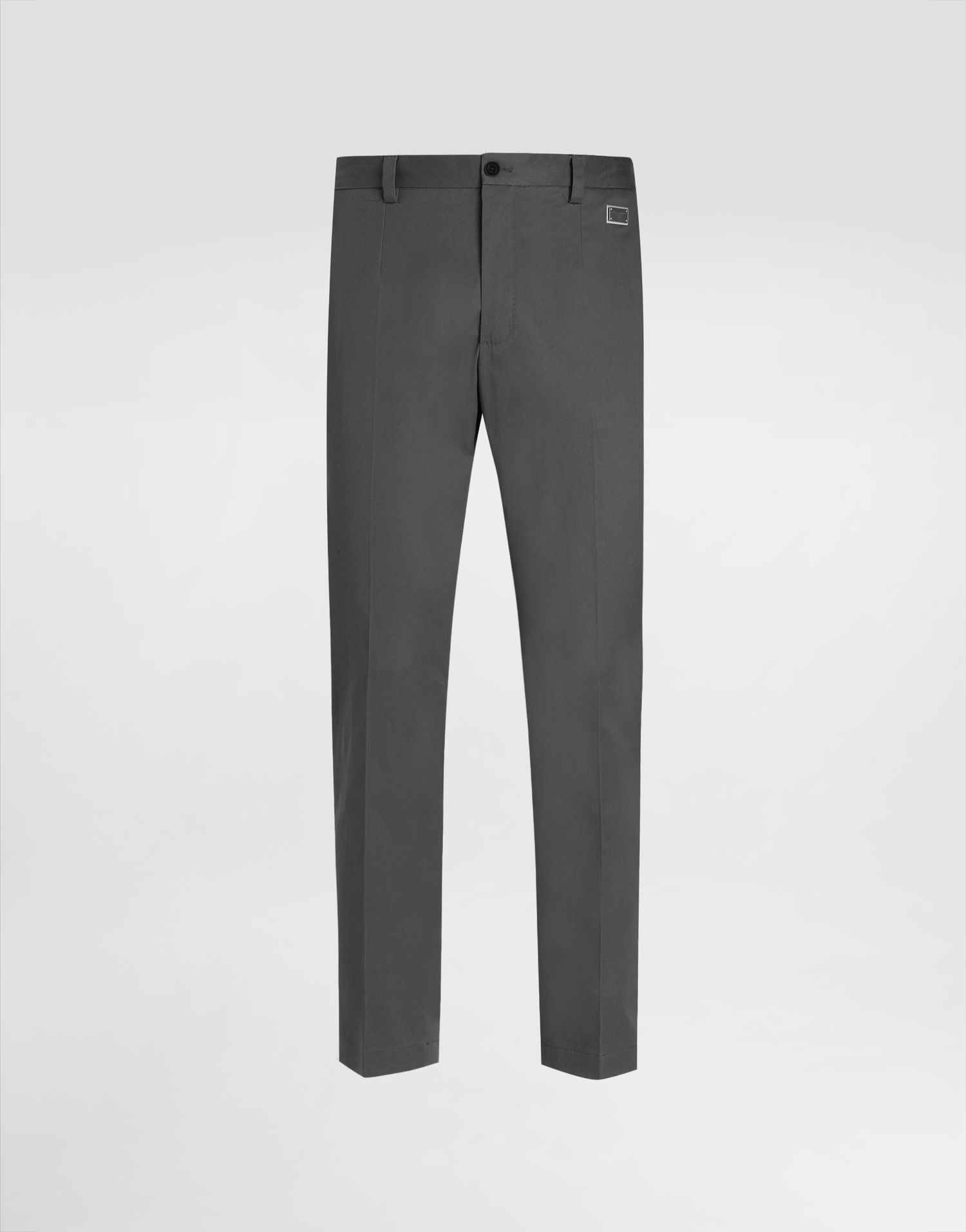 Byxor Dolce & Gabbana Dolce & Gabbana Tailored Cotton Pants 52 Grå | GW13ETFUFNVN3207, 0