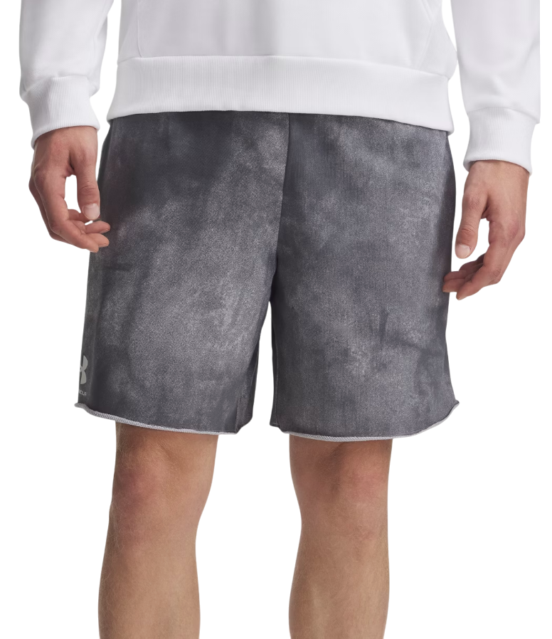 Shorts Under Armour Rival Terry AOP 8in Shorts Grå | 1390146-025, 0