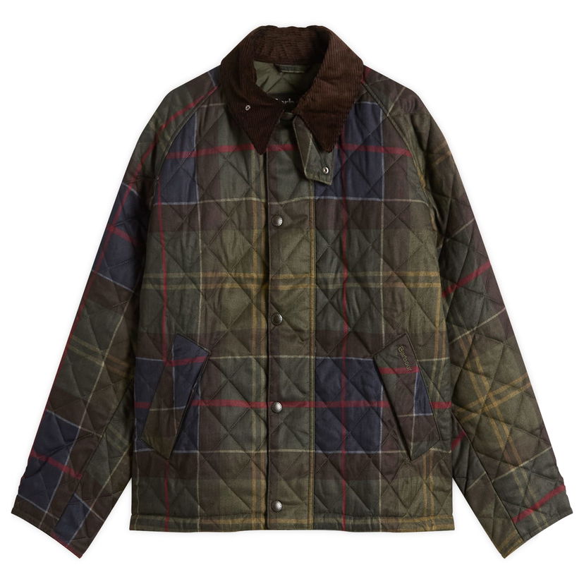 Jacka Barbour Tartan Transport Quilted Jacket, Size 38 Flerfärgad | MQU1869TN14