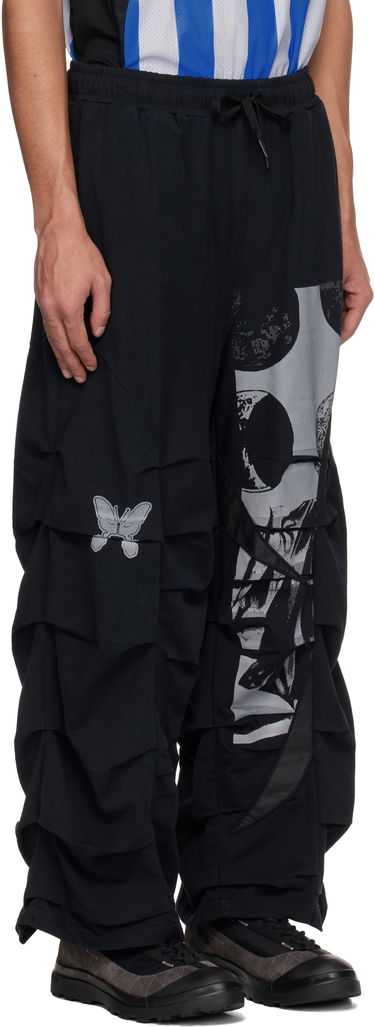 Cargo byxor Perks And Mini Perks and Mini Equinox Flower Cargo Trousers Svart | 80049, 1