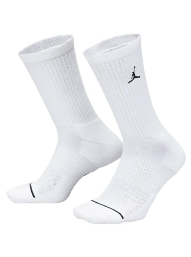 Strumpor Jordan Everyday Crew Socks 3-pack Vit | dx9632-100