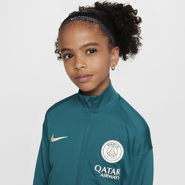 Träningsoverall Nike Dri-FIT Paris Saint-Germain Strike Knit Tracksuit Grön | FN9979-382, 4