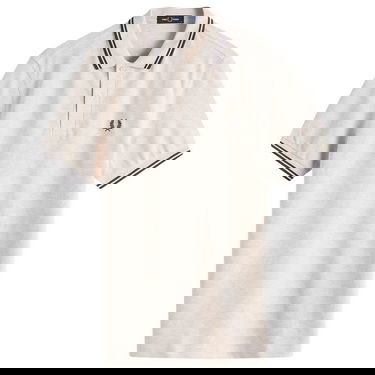 Polotröja Fred Perry Fred Perry Twin Tipped Polo Shirt, Size Large Beige | M3600-W50, 1