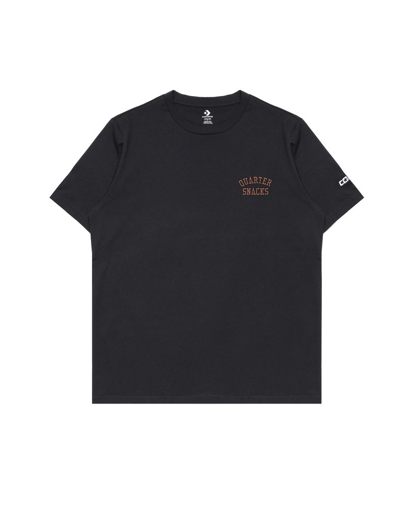 T-shirt Converse QUARTERSNACKS x TEE Svart | 10026954-A01