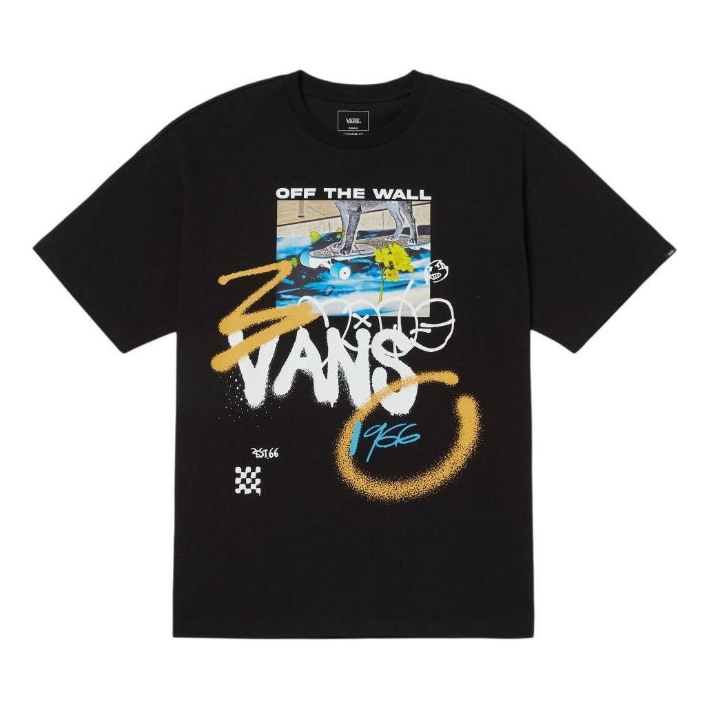 T-shirt Vans Graphic T-Shirt Svart | VN000GPTBLK, 0