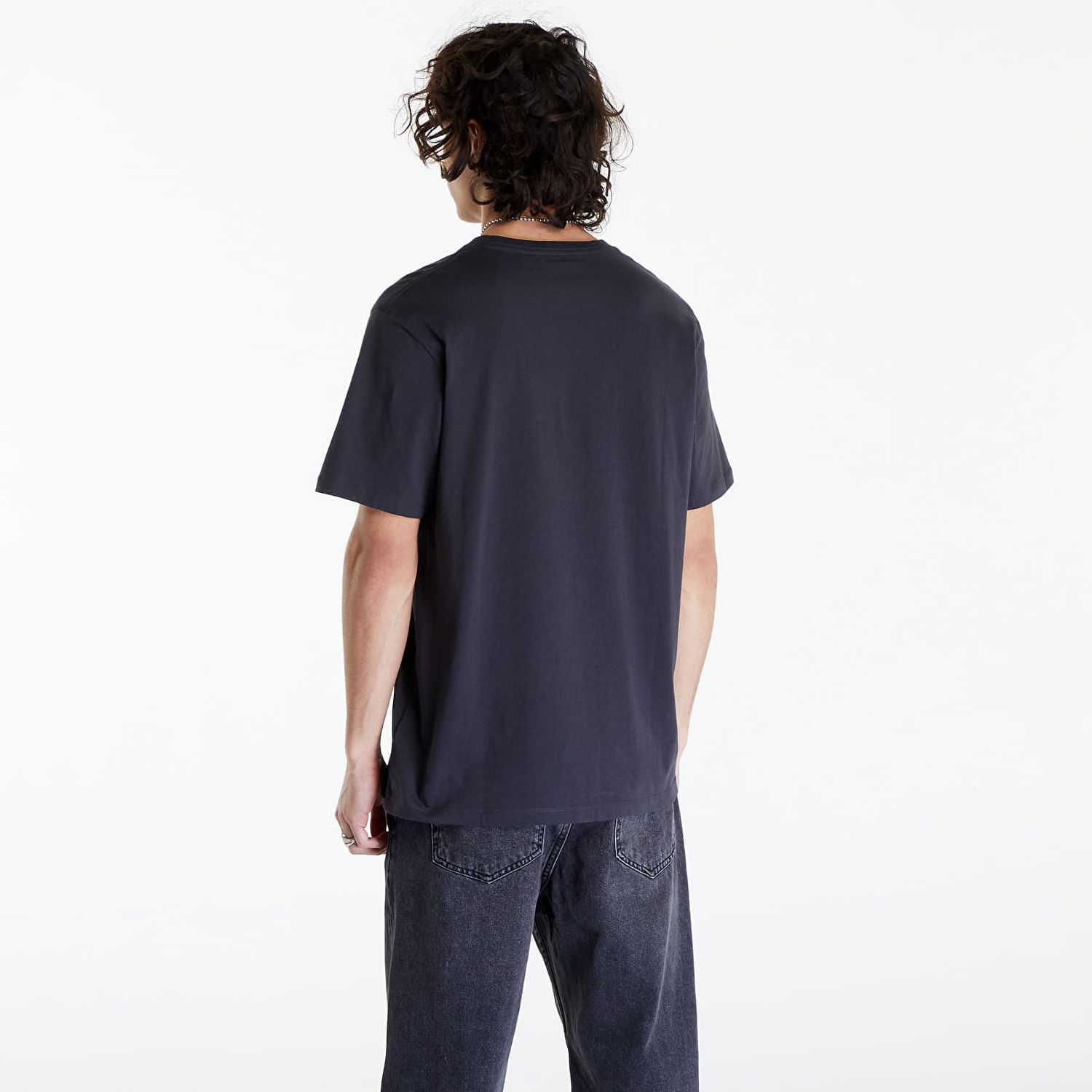 T-shirt Wrangler Logo Tee Black Svart | 112350526, 1