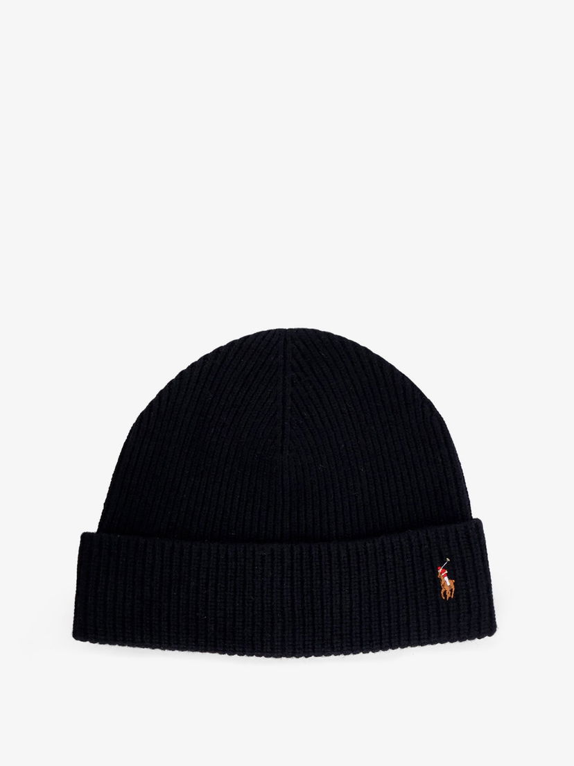 Mössa Polo by Ralph Lauren Cable Knit Beanie Svart | 449959337001
