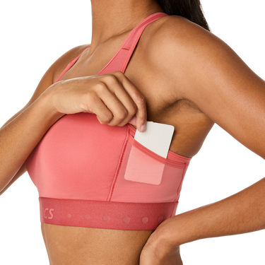 Behå Asics Asics Road Compression Bra Rosa | 2012c995-702, 2