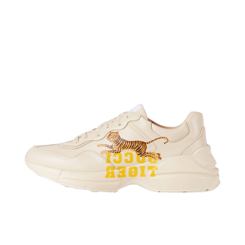 Sneakers och skor Gucci Rhyton 'Tiger Ivory' Beige | 687611 DRW00 9522