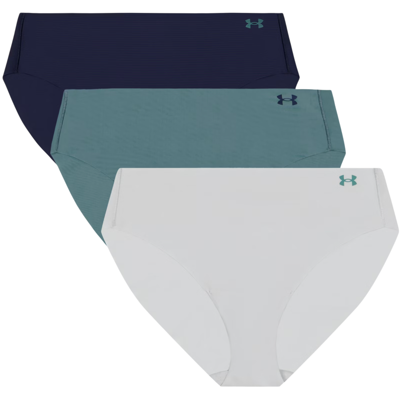 Trosor Under Armour Under Armour Solid 3-Pack Hiphugger Panties Flerfärgad | 1383897-014