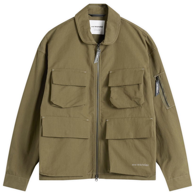 Jacka and wander C/PE Twill Field Jacket, Size Small Grön | 5745281054-180
