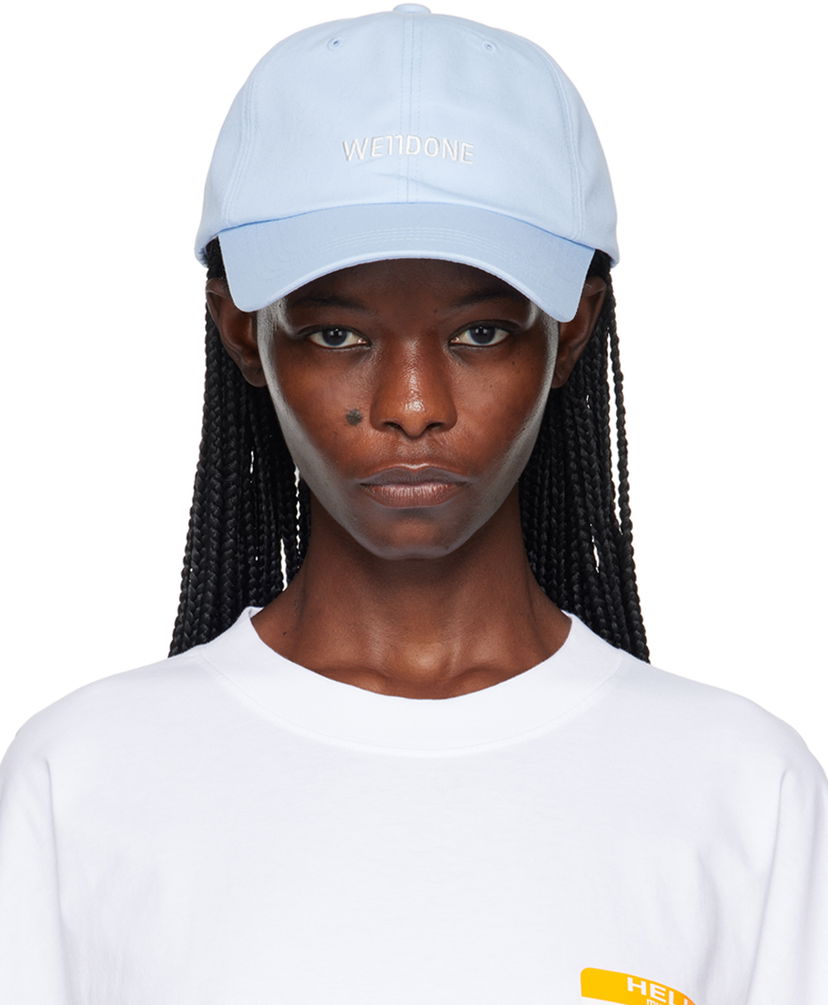 Keps We11done Basic Cap Blå | WD-AH1-23-995-U-SK
