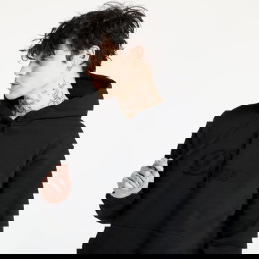 Sweatshirt Dime DIME Cursive Logo Hoodie Svart | DIMEHO2449BLK, 2