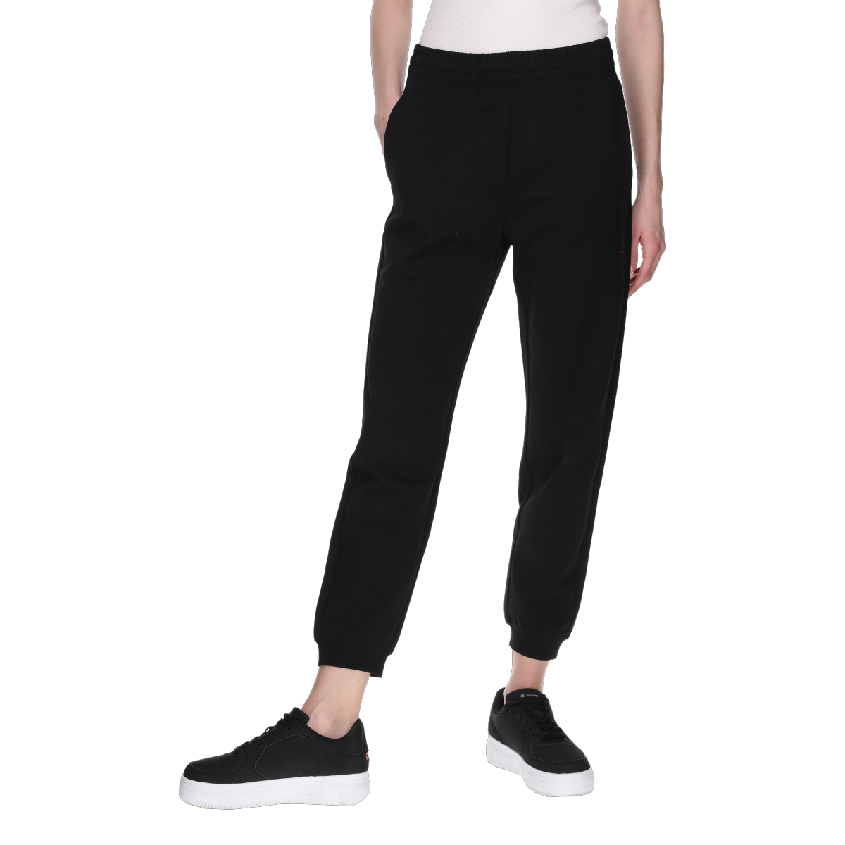 Träningsbyxor Champion Rib Cuff Pants Svart | 118250-KK001, 0