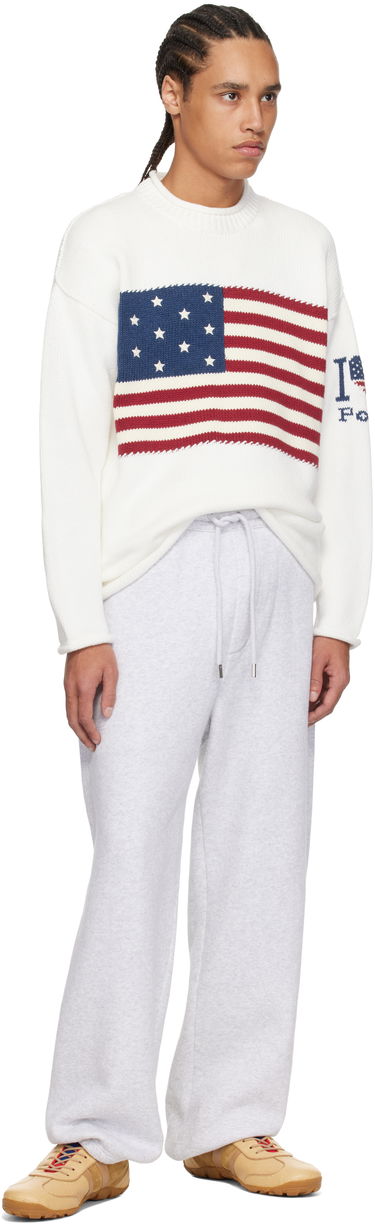 Sweater Polo by Ralph Lauren Ralph Lauren I Heart Polo Flag Sweater Vit | 710962906001, 3
