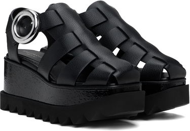 Sneakers och skor Stella McCartney Elyse Platform Heeled Sandals Svart | 810503AP0AV0, 3