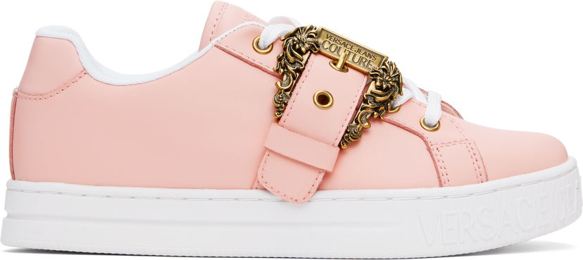 Sneakers och skor Versace Versace Jeans Couture Baroque Buckle Court 88 Rosa | E78VA3SK9_EZPB08