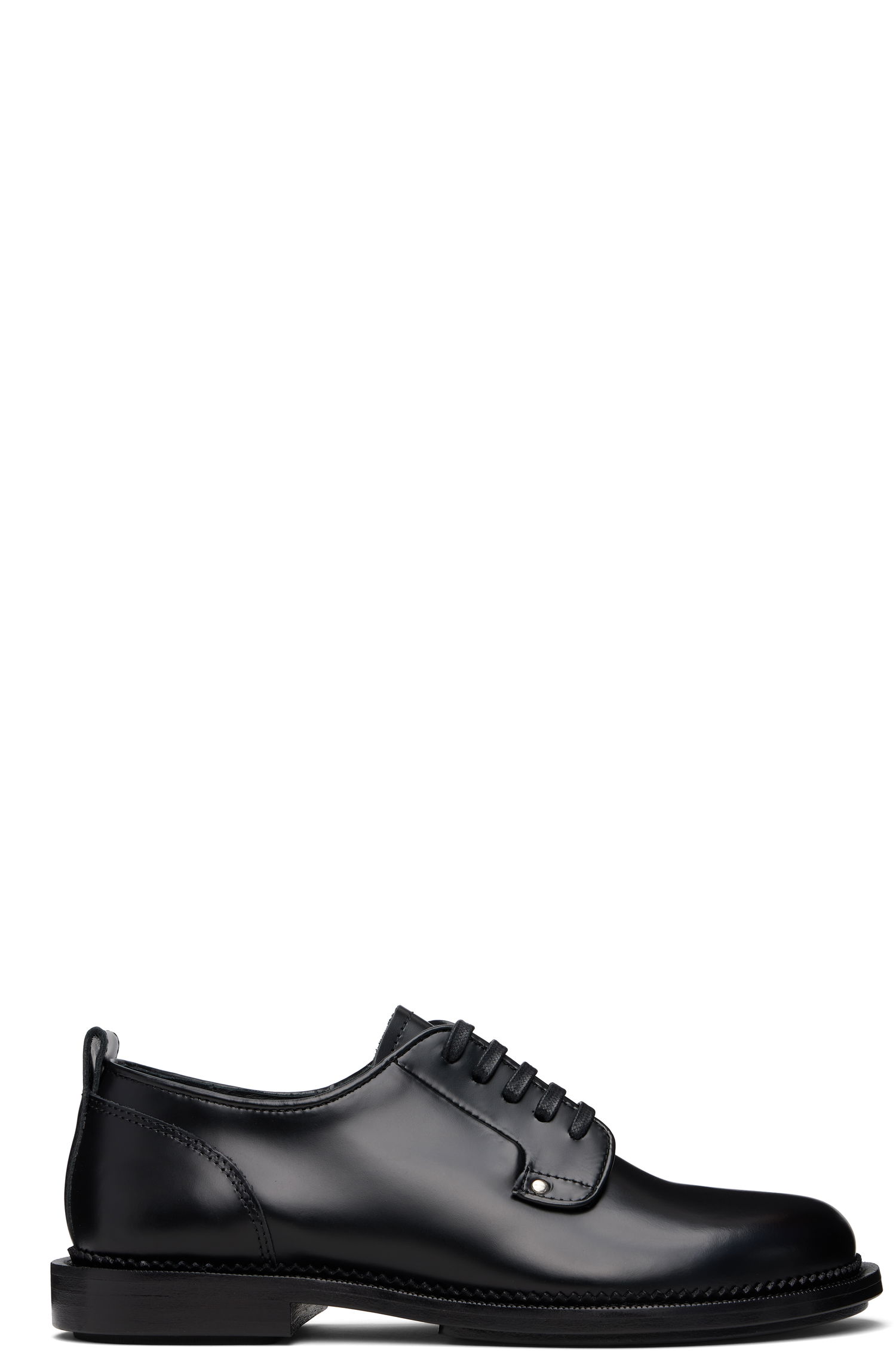 Skjorta AMI AMI Paris Anatomical Toe Derbys Svart | HSV025.AL0097, 0