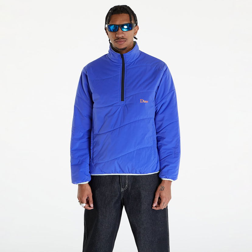 Jacka Dime Trail Half Zip Jacket Blå | DIMESP242BLU