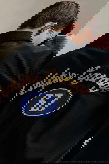 Jacka Polo by Ralph Lauren Polo Ralph Lauren Unlined Oversize Jacket Svart | 710970586, 4