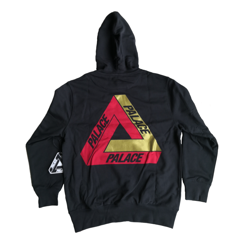 Sweatshirt Palace Palace Tri Ferg Hoodie Svart | P17HD099