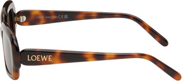 Solglasögon Loewe Loewe Rectangular Slim Sunglasses Brun | LW40158I@5152N 192337200236, 2