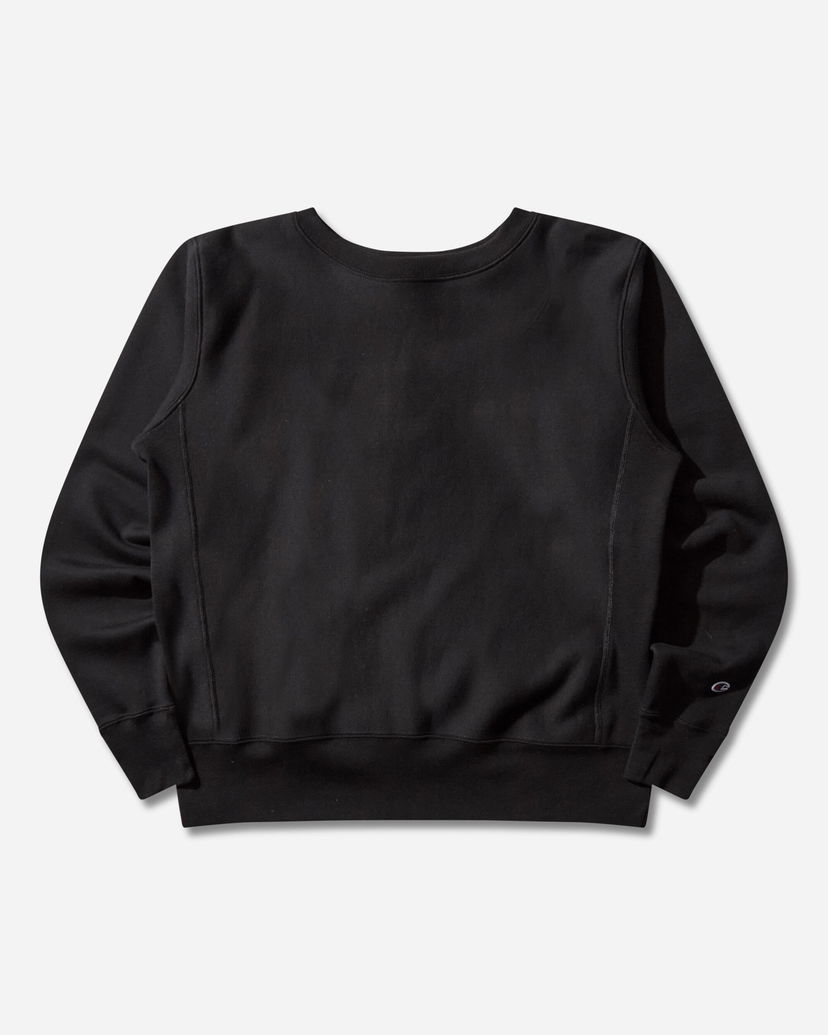 Sweatshirt Champion Made in USA Reverse Weave Relaxed Sweatshirt Svart | 221578 X090