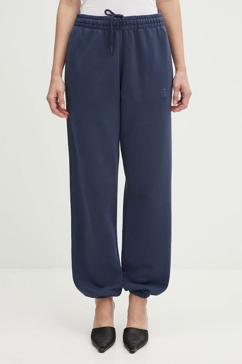 Träningsbyxor Anine Bing Anine Bing Karter Sweatpants Mörkblå | A.03.10997