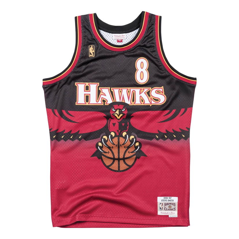 Jersey Mitchell & Ness Mitchell & Ness x NBA Atlanta Hawks 1996-97 Swingman Jersey - Steve Smith Röd | 7226-3J6-96SSMI1