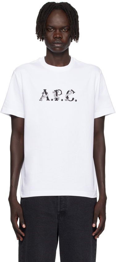 T-shirt A.P.C. A.P.C. Hugo T-Shirt Vit | COHGS-M26543, 0