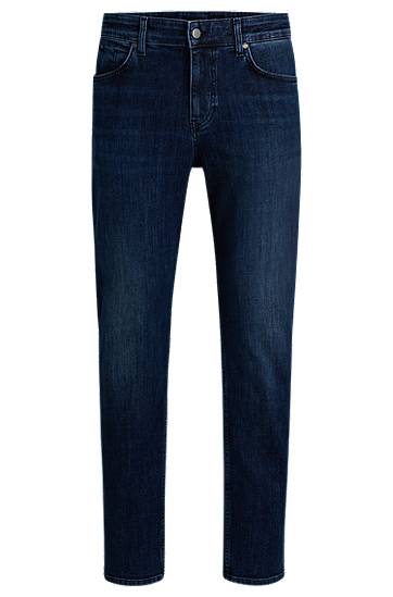 Jeans BOSS Maine Regular-Fit Coolmax® Jeans Blå | 50533034, 0