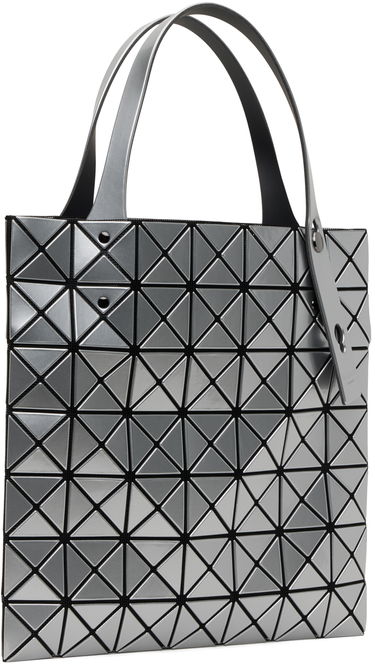 Tygpåse BAO BAO ISSEY MIYAKE Geometric Pattern Tote Bag Grå | BB48AG047, 1