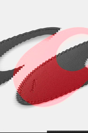 Nyckelringar Coperni Coperni Swipe Leather Keychain Röd | COPSLG02F6043, 1