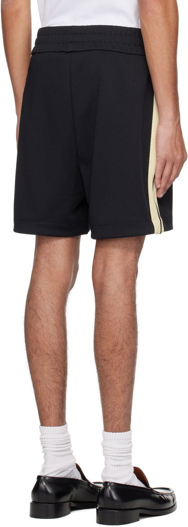Shorts Palm Angels Palm Angels Embroidered Logo Track Shorts Svart | PMCL004C99FAB0021003, 2