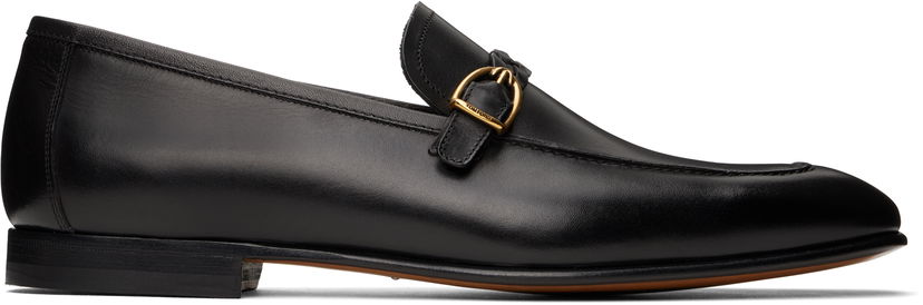 Kläder Tom Ford Tom Ford Burnished Leather Martin Loafers Svart | J1401-LCL345X