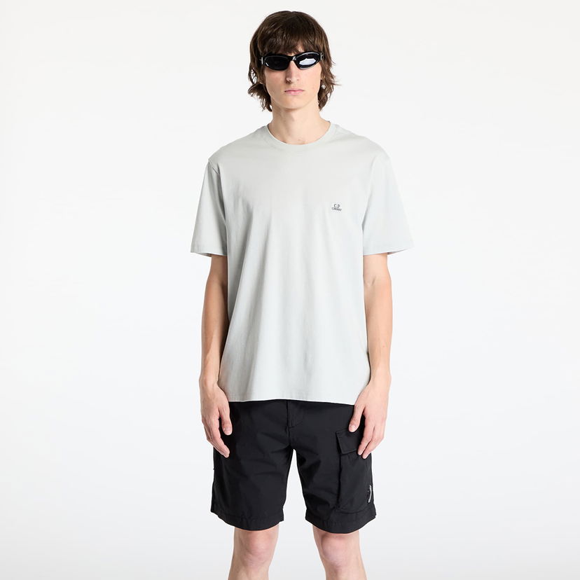 T-shirt C.P. Company C.P. Company Short Sleeve T-Shirt Grå | 18CMTS031A005100W-800