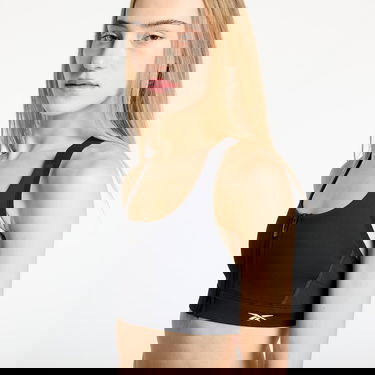 Behå Reebok Reebok Lux Front-Zip High Bralet Svart | 100214818, 4