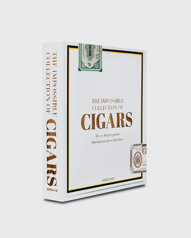 Bok och tidning ASSOULINE "The Impossible Collection Of Cigars" By Aaron Sigmond Vit | 9781614287841, 0