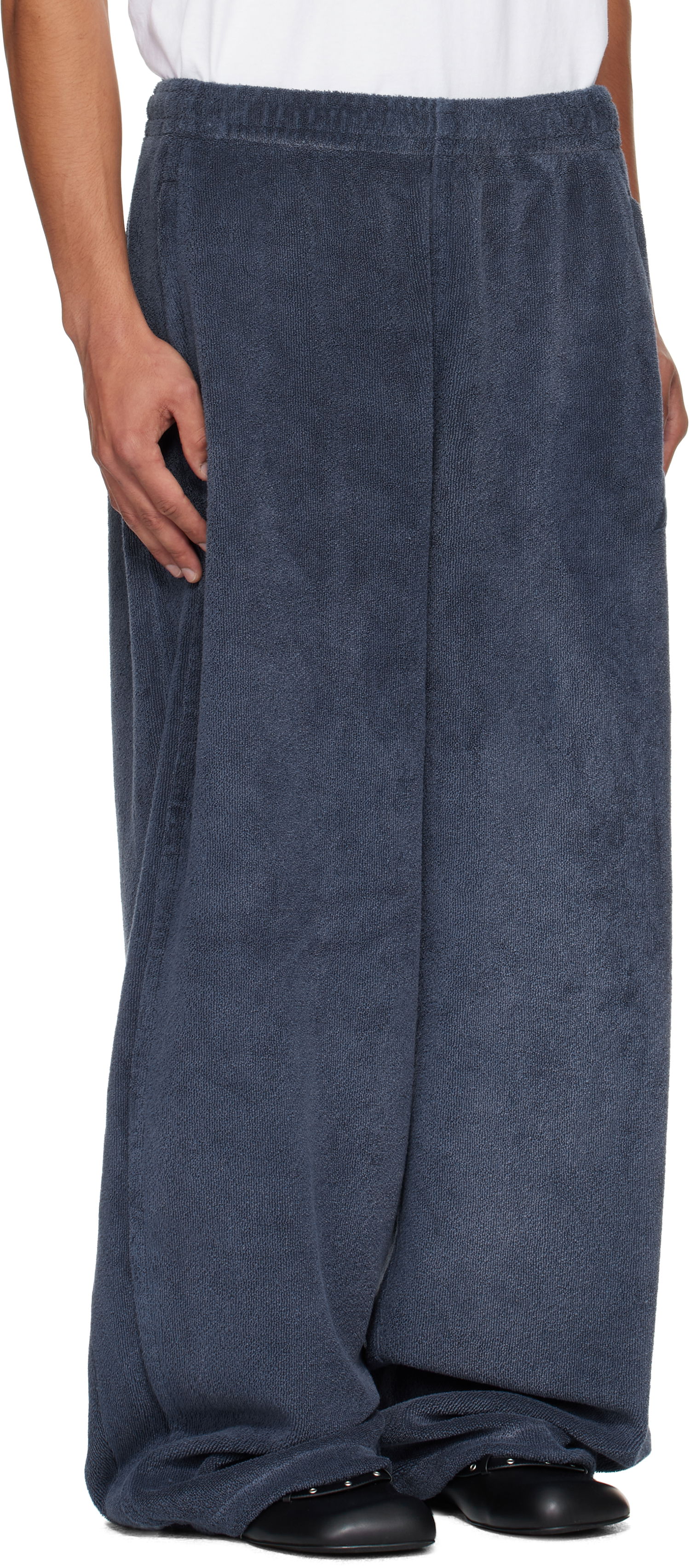 Träningsbyxor Alexander Wang Alexander Wang Track Trousers Mörkblå | 6CC3254421, 1