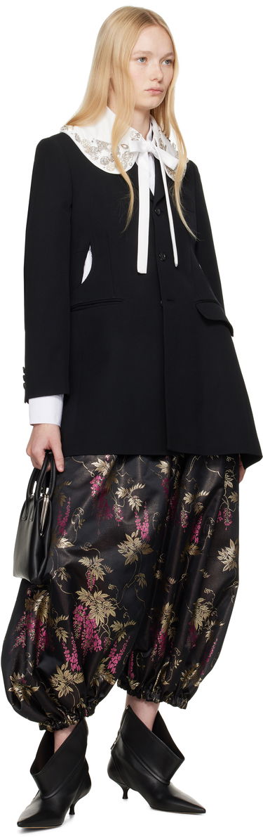 Halsduk Comme des Garçons Comme des Garçons Embellished Knit Collar Vit | RO-K802-051-2, 2